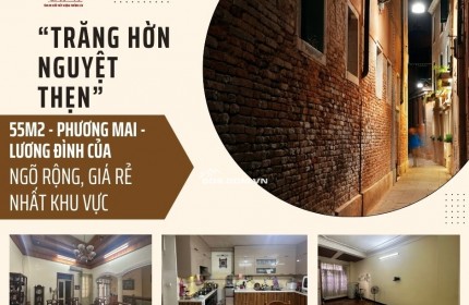 Mặt Tiền Rộng, Đất To - View “Trăng Hờn Nguyệt Thẹn” khu Đông Tác - Phương Mai - Lương Đình Của, Giá cực HOT!